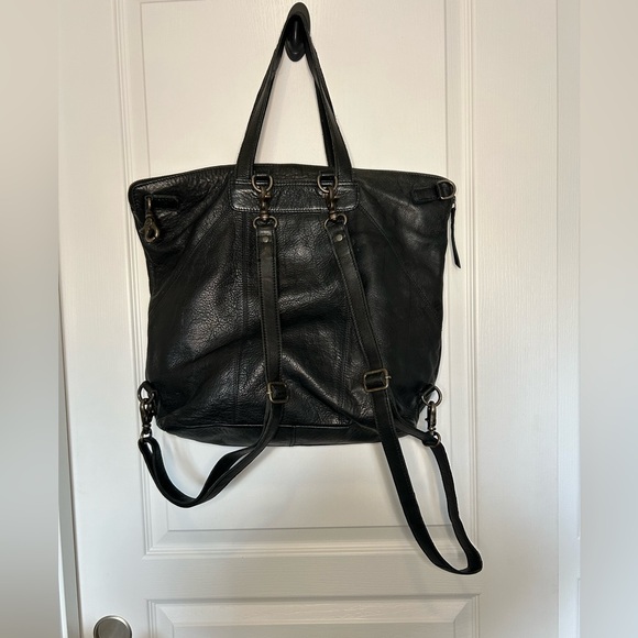 Free People Leather Backpack - Picture 2 of 4